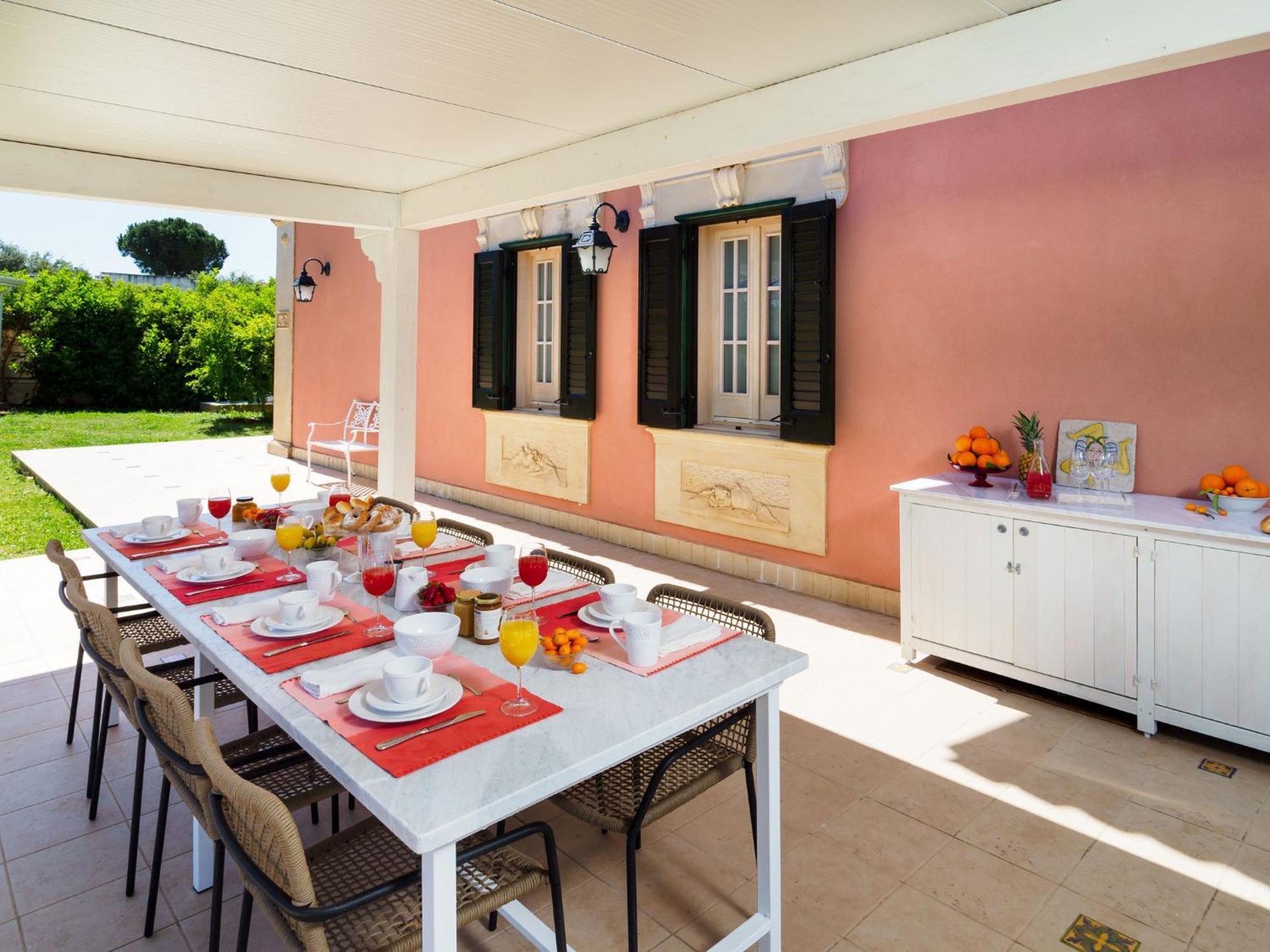 Villa Gira Sole à Fontane Bianche Extérieur photo